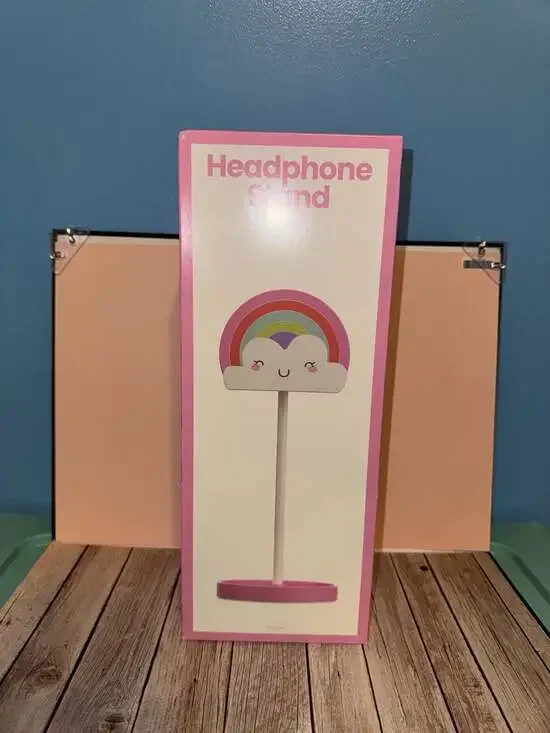 GEMS Rainbow Figural Headphone Stand with Accessory Organizer Base - Picture 1 of 2